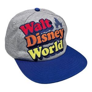 Disney Parks Hat Adult Walt Disney World Baseball Cap Retro 1971 Castle Snapback
